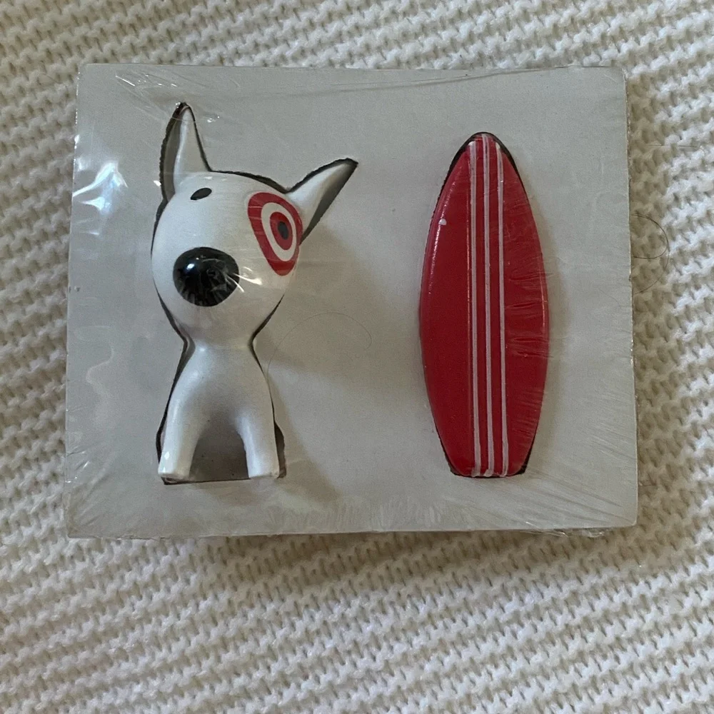 Target bullseye dog surf board